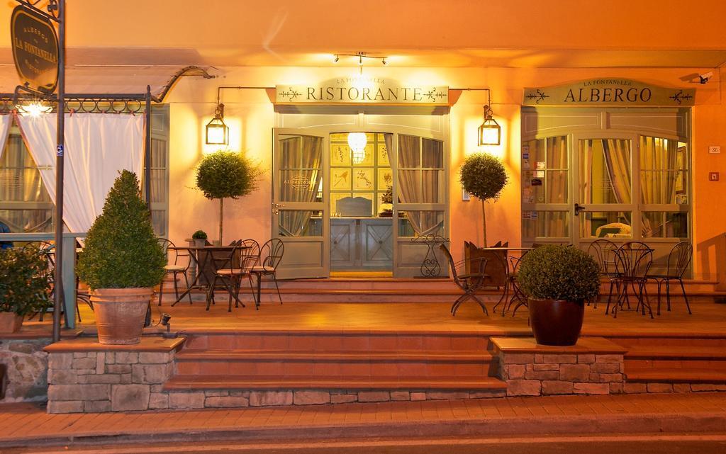 Albergo La Fontanella Сан-Кашано-дей-Баньї Екстер'єр фото